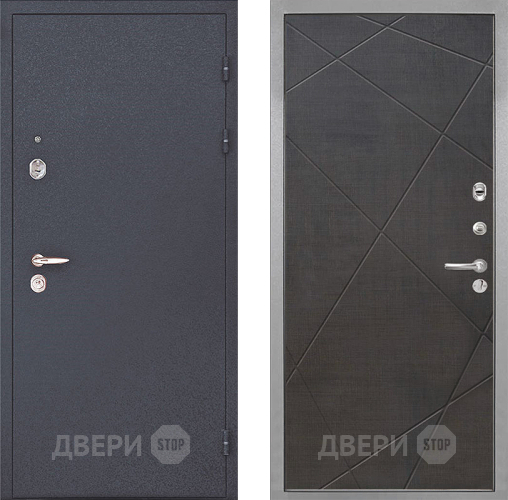 Входная металлическая Дверь Интекрон (INTECRON) Колизей Лучи-М Венге распил кофе в Рузе