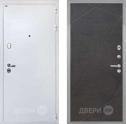 Входная металлическая Дверь Интекрон (INTECRON) Колизей White Лучи-М Венге распил кофе в Рузе