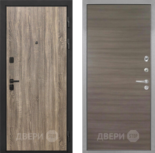 Дверь Интекрон (INTECRON) Профит Black Дуб Турин Гладкая Дуб тоскано поперечный в Рузе
