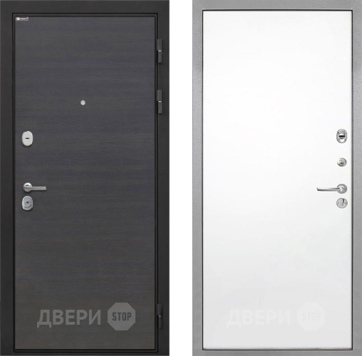 Входная металлическая Дверь Интекрон (INTECRON) Гектор Эковенге Гладкая Силк Сноу в Рузе