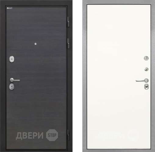 Входная металлическая Дверь Интекрон (INTECRON) Гектор Эковенге Гладкая Слоновая кость в Рузе