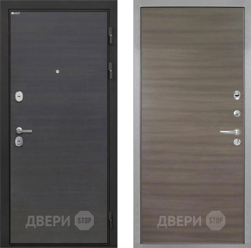 Входная металлическая Дверь Интекрон (INTECRON) Гектор Эковенге Гладкая Дуб тоскано поперечный в Рузе
