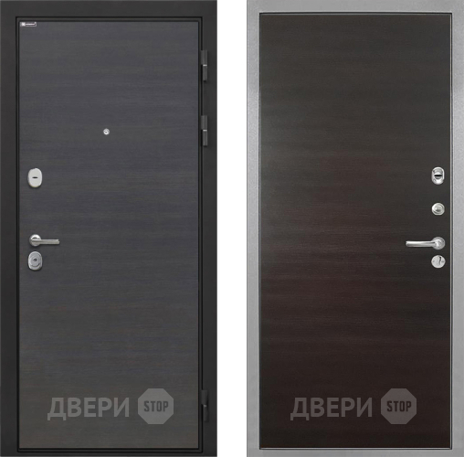 Входная металлическая Дверь Интекрон (INTECRON) Гектор Эковенге Гладкая Эковенге поперечный в Рузе