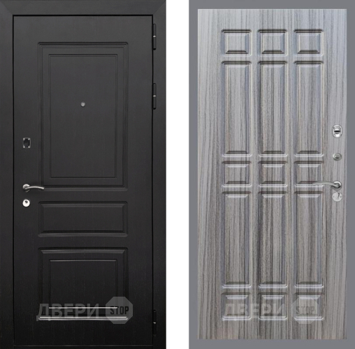 Входная металлическая Дверь Рекс (REX) 6 Венге FL-33 Сандал грей в Рузе