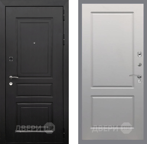 Входная металлическая Дверь Рекс (REX) 6 Венге FL-117 Грей софт в Рузе