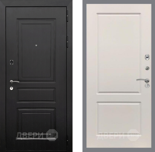 Входная металлическая Дверь Рекс (REX) 6 Венге FL-117 Шампань в Рузе