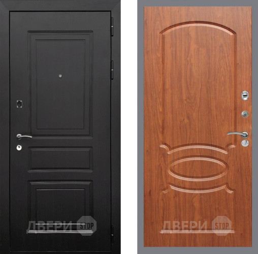 Входная металлическая Дверь Рекс (REX) 6 Венге FL-128 Морёная берёза в Рузе