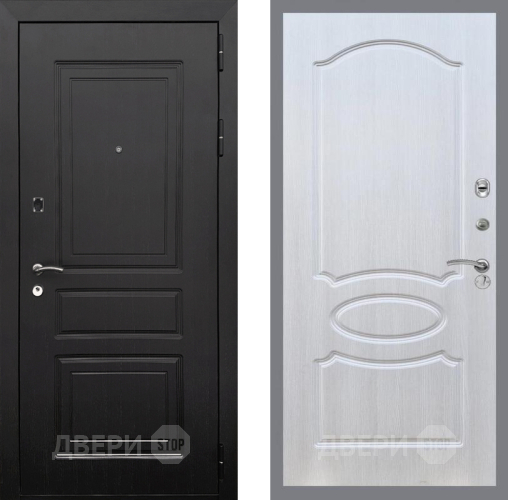 Входная металлическая Дверь Рекс (REX) 6 Венге FL-128 Лиственница беж в Рузе