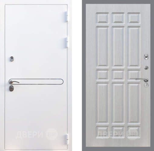 Входная металлическая Дверь Рекс (REX) 27 FL-33 Лиственница беж в Рузе