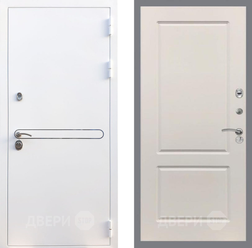 Входная металлическая Дверь Рекс (REX) 27 FL-117 Шампань в Рузе