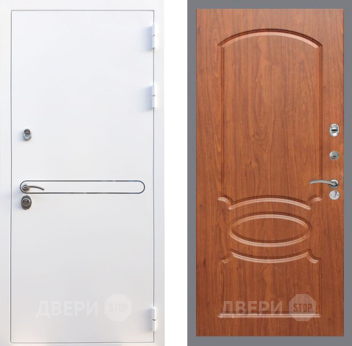 Входная металлическая Дверь Рекс (REX) 27 FL-128 Морёная берёза в Рузе