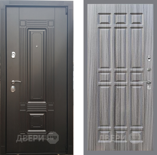 Входная металлическая Дверь Рекс (REX) 9 FL-33 Сандал грей в Рузе