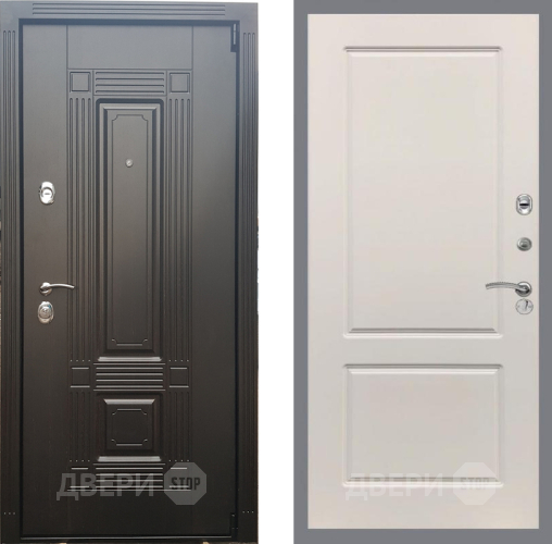 Входная металлическая Дверь Рекс (REX) 9 FL-117 Шампань в Рузе