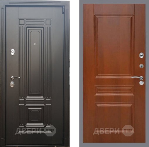 Входная металлическая Дверь Рекс (REX) 9 FL-243 Итальянский орех в Рузе