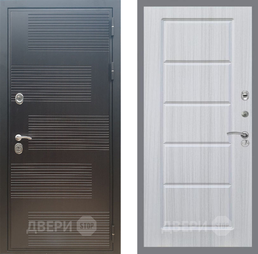 Входная металлическая Дверь Рекс (REX) премиум 185 FL-39 Сандал белый в Рузе