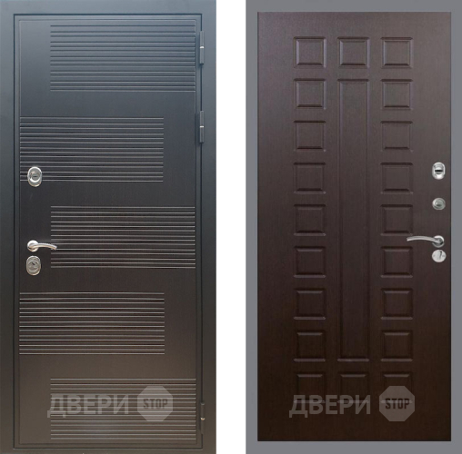 Входная металлическая Дверь Рекс (REX) премиум 185 FL-183 Венге в Рузе