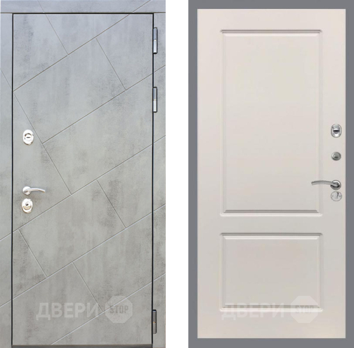 Входная металлическая Дверь Рекс (REX) 22 FL-117 Шампань в Рузе