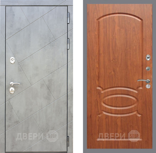 Входная металлическая Дверь Рекс (REX) 22 FL-128 Морёная берёза в Рузе