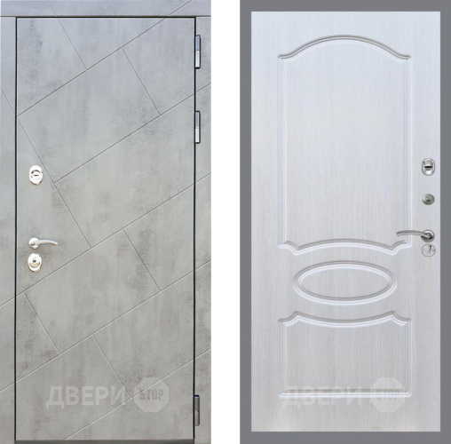 Входная металлическая Дверь Рекс (REX) 22 FL-128 Лиственница беж в Рузе