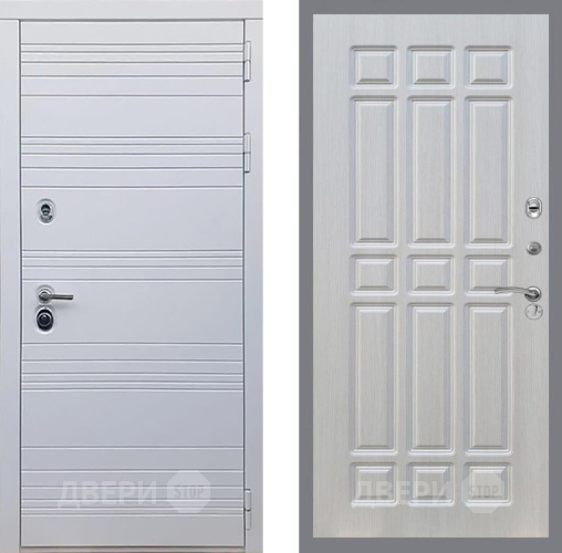 Входная металлическая Дверь Рекс (REX) 14 Силк Сноу FL-33 Лиственница беж в Рузе