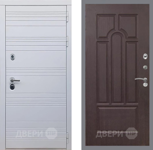 Входная металлическая Дверь Рекс (REX) 14 Силк Сноу FL-58 Венге в Рузе