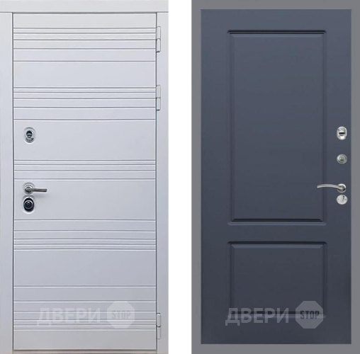 Входная металлическая Дверь Рекс (REX) 14 Силк Сноу FL-117 Силк титан в Рузе