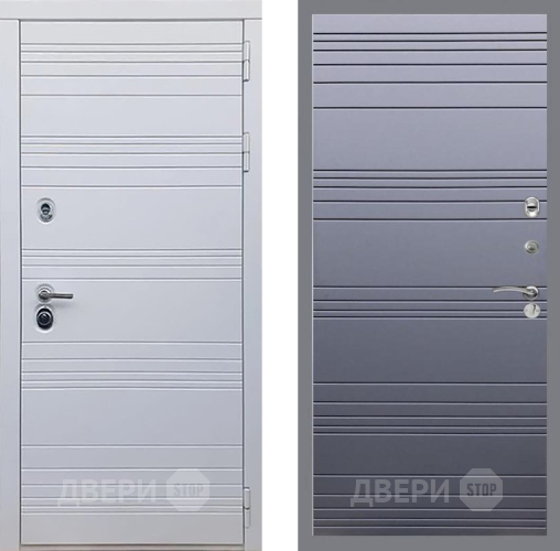 Входная металлическая Дверь Рекс (REX) 14 Силк Сноу Line Силк титан в Рузе