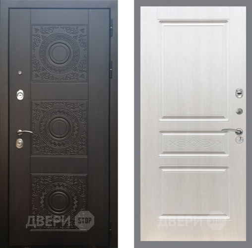 Входная металлическая Дверь Рекс (REX) 10 FL-243 Лиственница беж в Рузе