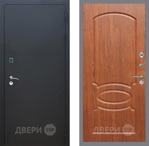 Дверь Рекс (REX) 1A Черный Муар FL-128 Морёная берёза в Рузе