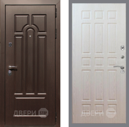 Дверь Рекс (REX) Эврика FL-33 Беленый дуб в Рузе