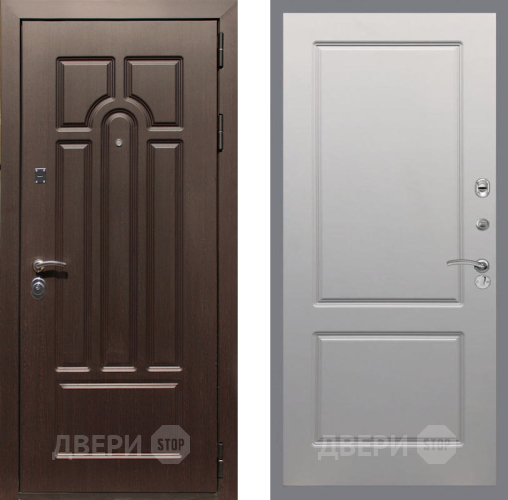 Дверь Рекс (REX) Эврика FL-117 Грей софт в Рузе