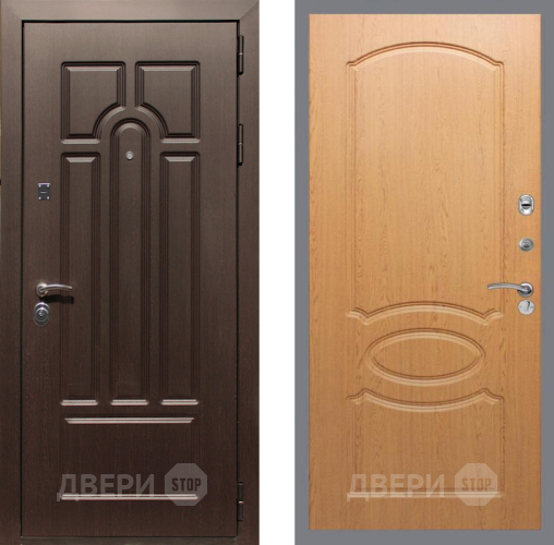 Дверь Рекс (REX) Эврика FL-128 Дуб в Рузе