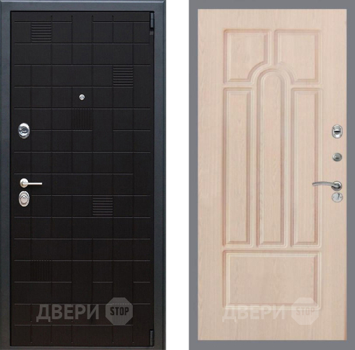 Входная металлическая Дверь Рекс (REX) 12 FL-58 Беленый дуб в Рузе