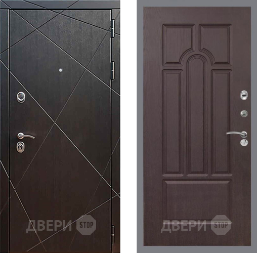 Входная металлическая Дверь Рекс (REX) 13 Венге FL-58 Венге в Рузе