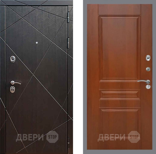 Входная металлическая Дверь Рекс (REX) 13 Венге FL-243 Итальянский орех в Рузе