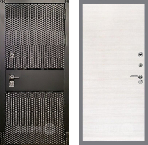 Входная металлическая Дверь Рекс (REX) 15 Черный Кварц GL Акация в Рузе