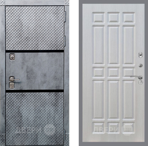 Дверь Рекс (REX) 15 Бетон Темный FL-33 Лиственница беж в Рузе