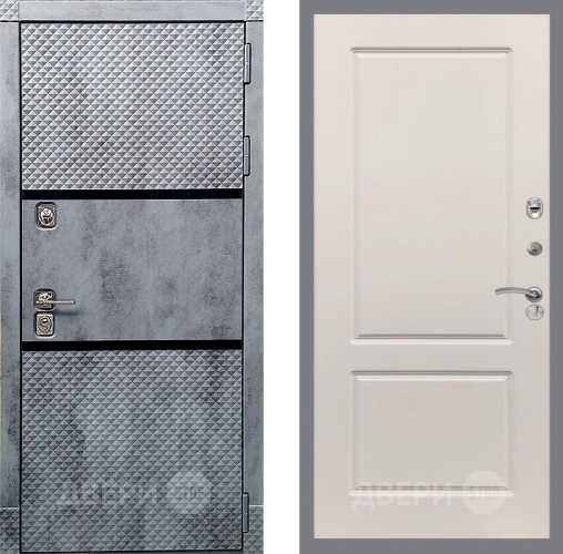 Дверь Рекс (REX) 15 Бетон Темный FL-117 Шампань в Рузе