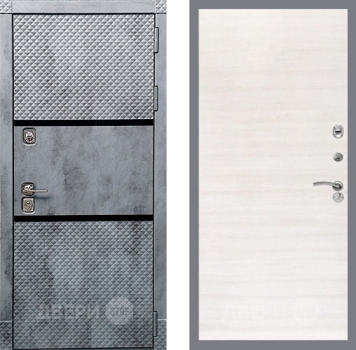 Входная металлическая Дверь Рекс (REX) 15 Бетон Темный GL Акация в Рузе