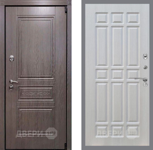 Входная металлическая Дверь Рекс (REX) Премиум-S FL-33 Лиственница беж в Рузе