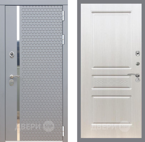 Входная металлическая Дверь Рекс (REX) 24 FL-243 Лиственница беж в Рузе