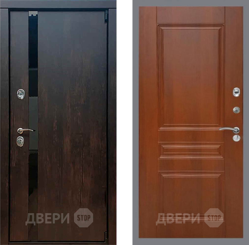 Входная металлическая Дверь Рекс (REX) 26 FL-243 Итальянский орех в Рузе