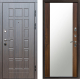 Входная металлическая Дверь Престиж Престиж Зеркало Дуб в Рузе