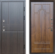 Входная металлическая Дверь Престиж TERMO с терморазрывом Горизонт Венге Арка Дуб в Рузе