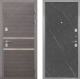 Входная металлическая Дверь Интекрон (INTECRON) Неаполь Гладкая Гранит лава оникс в Рузе