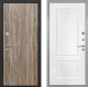 Входная металлическая Дверь Интекрон (INTECRON) Гектор Дуб Турин КВ-2 Белый матовый в Рузе