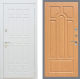 Входная металлическая Дверь Рекс (REX) 8 Силк Сноу FL-58 Дуб в Рузе