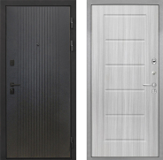 Дверь Интекрон (INTECRON) Профит Black ФЛ-295 ФЛ-39 Сандал белый